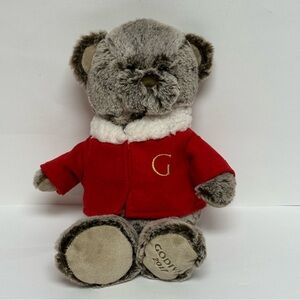 Godiva Christmas Holiday 2017 Limited Edition Collectible Teddy Bear 13 in.